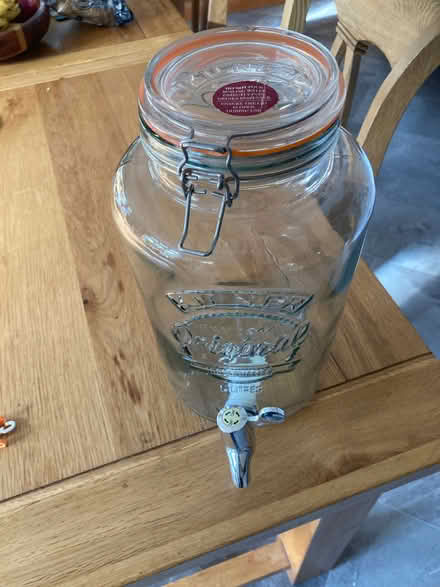 Photo of free Large 5l kilner jar with tap (West Oxfordshire OX28) #2