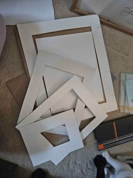 Photo of free Frame mats, various sizes (Westminster) #1