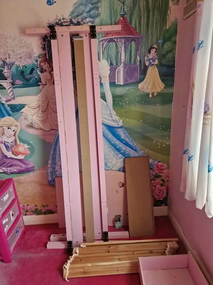 Photo of free Pink bed frame (Bradford BD7) #1