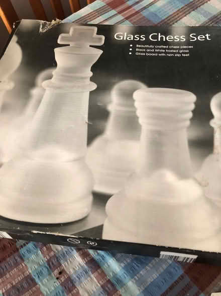 Photo of free Glass chess set (Seaside BN22) #1