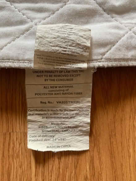 Photo of free Organic Mattress pads for kids (Bellrock area Malden) #3