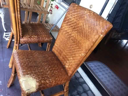 Photo of free 6 dining chairs (San Lorenzo) #1