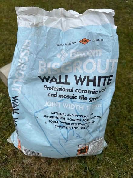 Photo of free White grout (Wheathampstead AL4) #1