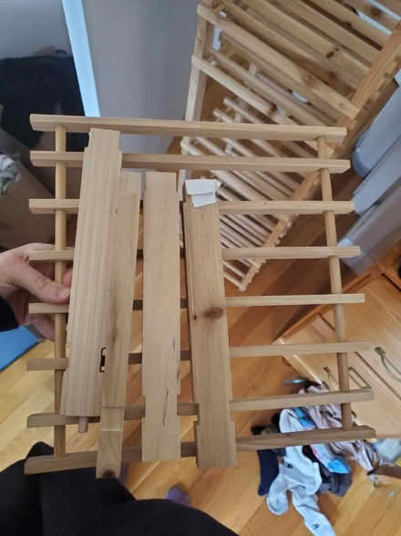 Photo of free Modular shoe rack (Lowell highlands) #3