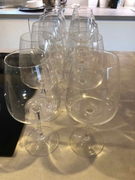 Photo of free Red wine glasses x 11 (Southport PR8) #2
