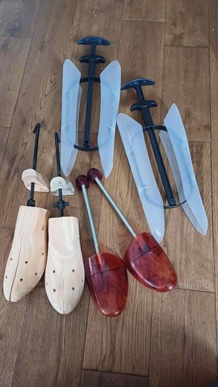 Photo of free 3x boot/shoe stretchers (Brailsford DE6) #1