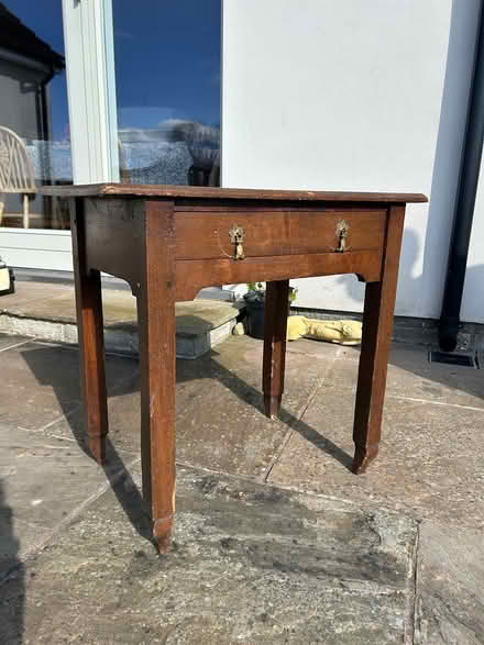 Photo of free Small table - for bedside? (Long Sutton, Nr Langport) #1