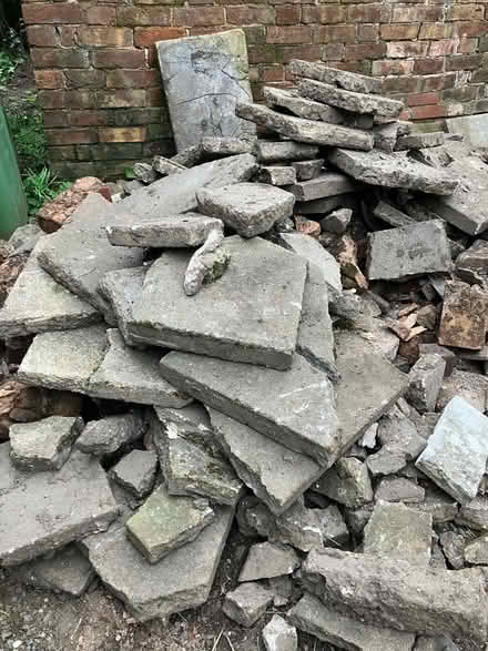 Photo of free Quantity of crazy paving slabs (Meole Brace SY3) #1