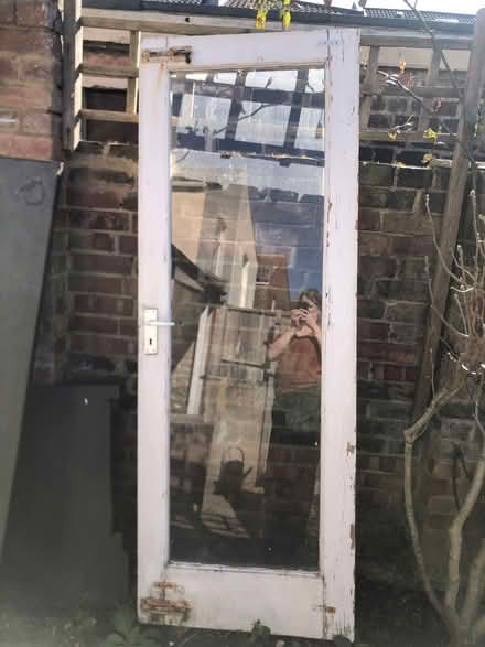 Photo of free Old door- glass? (Copnor, Portsmouth PO2) #1