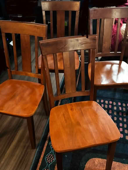 Photo of free 4 dinning chairs (Framingham) #1