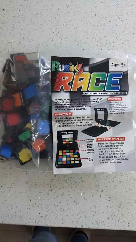 Photo of free Rubik's Race game age 5 plus (South Hitchin, SG4 9) #1