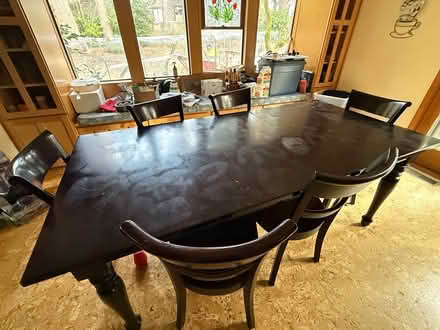 Photo of free Table and 6 chairs (Bothell(Thrasher’s Corner)) #1