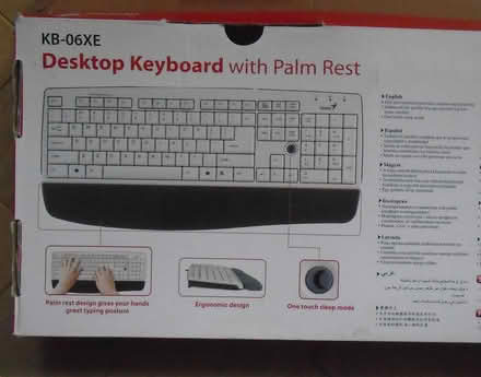 Photo of free Genius desktop keyboard (Bartley Green) #3