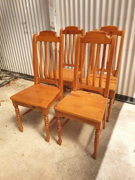 Photo of free Wooden chairs (Tranmere) #2