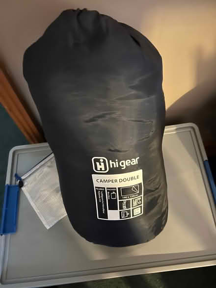 Photo of free Double sleeping bag and air mattress (Layer-de-la-Haye CO2) #1