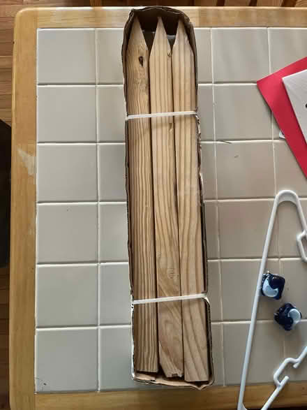 Photo of free 22” Stakes (Columbia Heights) #1