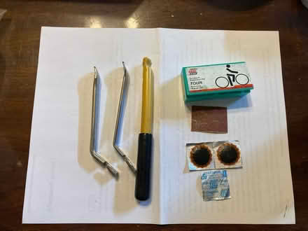 Photo of free bike puncture repair kit & tube (Petworth/ Park View) #1