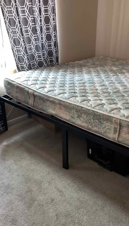 Photo of free King size bed with frame (Apgar Pl Herndon Va) #1