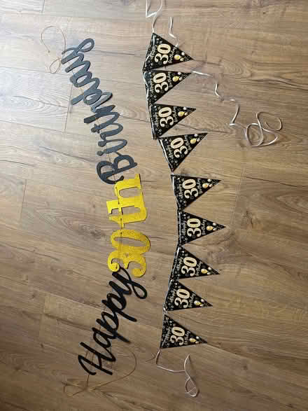 Photo of free Happy 30th banners (Winnersh, Wokingham) #1