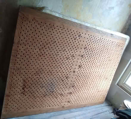 Photo of free Solid white-painted oak Double Bed (Golden Triangle NR2) #2
