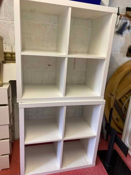 Photo of free IKEA Kallax cube storage units (Netherfield, Kendal LA9) #1