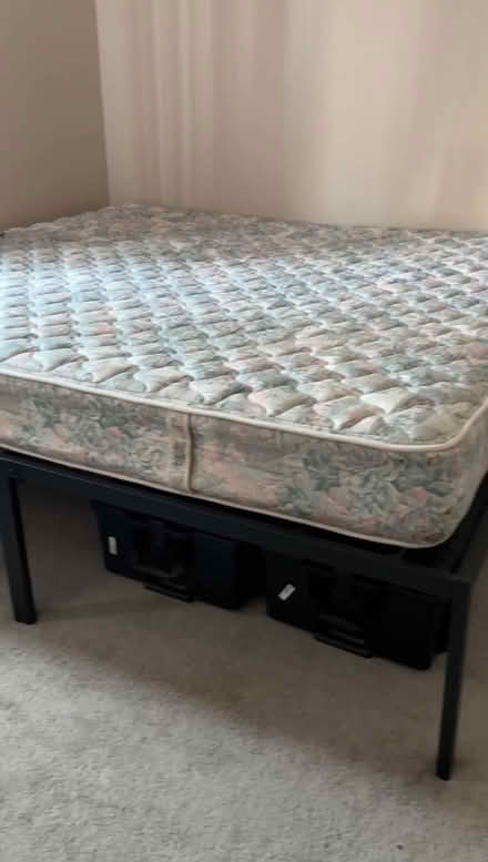 Photo of free King size bed with frame (Apgar Pl Herndon Va) #2