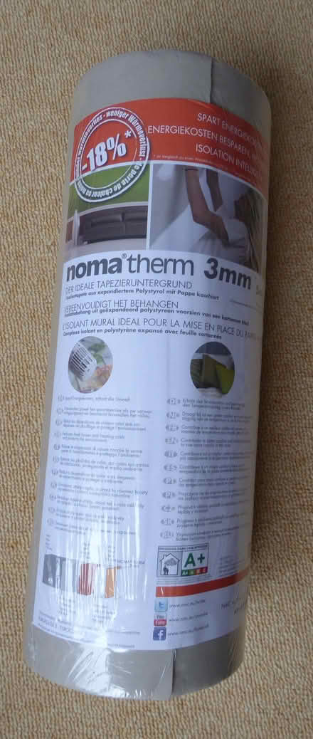 Photo of free NOMA THERM 3 mm WALL INSULATION (Latchford WA4) #1