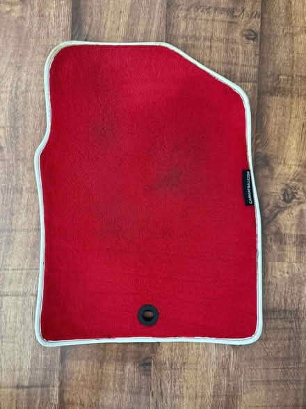 Photo of free CAR MATS - Fiat 500. Red with White Trim. 2013 Onwards. (Stirling FK8) #4