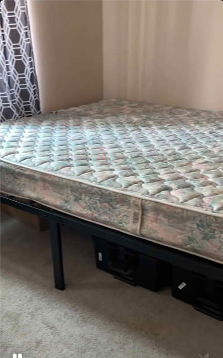 Photo of free King size bed with frame (Apgar Pl Herndon Va) #3