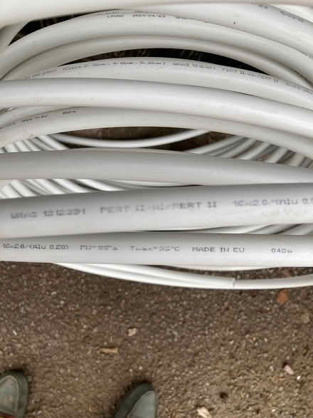 Photo of free Underfloor heating piping (Linton HR9 7RY) #2