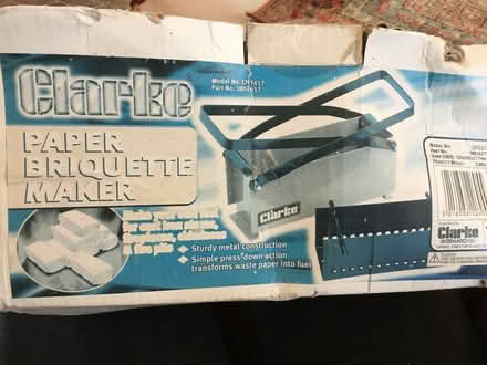 Photo of free Paper Briquette Maker (Southborough TN4) #1