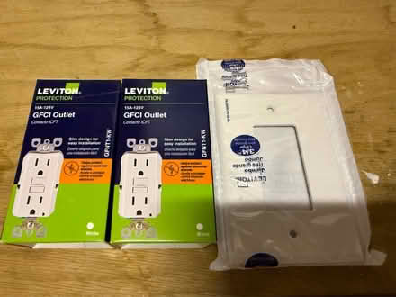 Photo of free Brand New GFI Outlets and Faceplate (Friendship Heights) #1