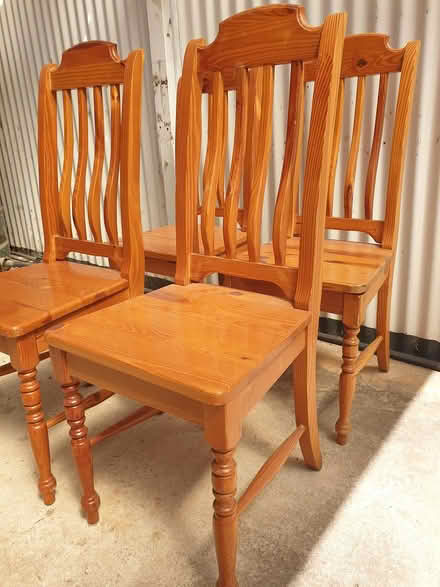 Photo of free Wooden chairs (Tranmere) #1