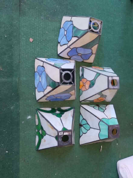 Photo of free Lamp shades x 5 (Cranfield MK43) #1