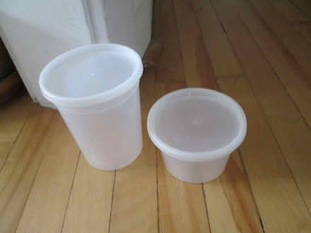 Photo of free 10 plastic containers w/lids (Old Ottawa South) #1
