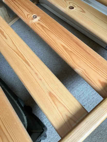 Photo of free Double bed with mattress (Hampton Hill TW12) #2