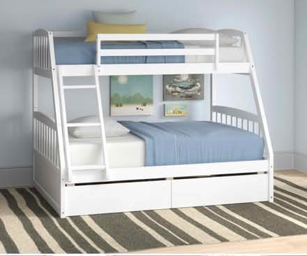 Photo of free Wayfair Bunk Beds w/ Ladder/Drawers (Inverness in Potomac, MD) #3