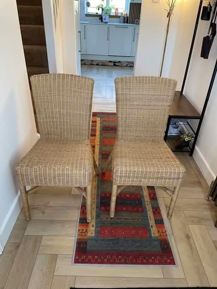Photo of free 2 Wicker chairs (Glasgow G12) #2