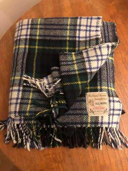 Photo of free Tartan wool blanket (King's Hedges Ward CB4) #1
