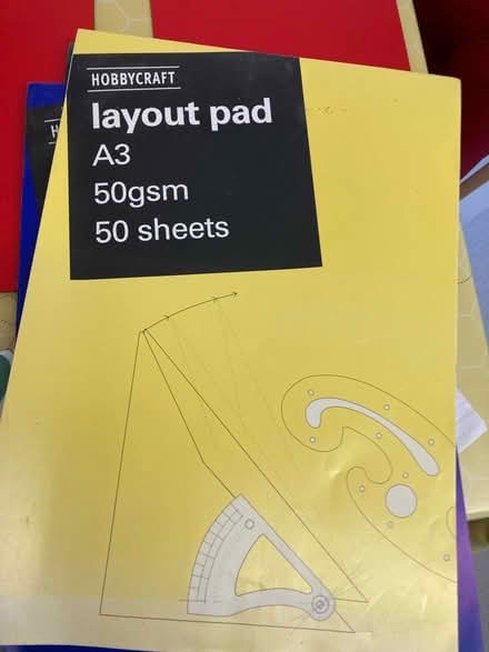 Photo of free Hobby craft Graph Tracing Layout pad (Leegomery TF1) #1