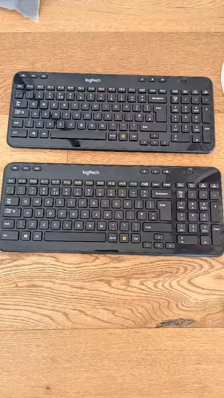 Photo of free Pair of Logitech keyboards (Finsbury Park N7) #1