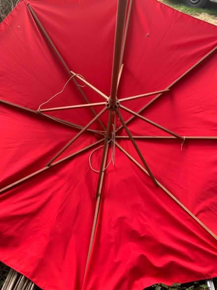 Photo of free Large red parasol (AL2 park street) #1