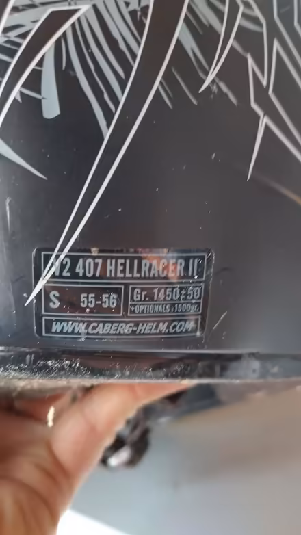 Photo of free Caberg motorcycle helmet size S (Prestatyn LL19) #2