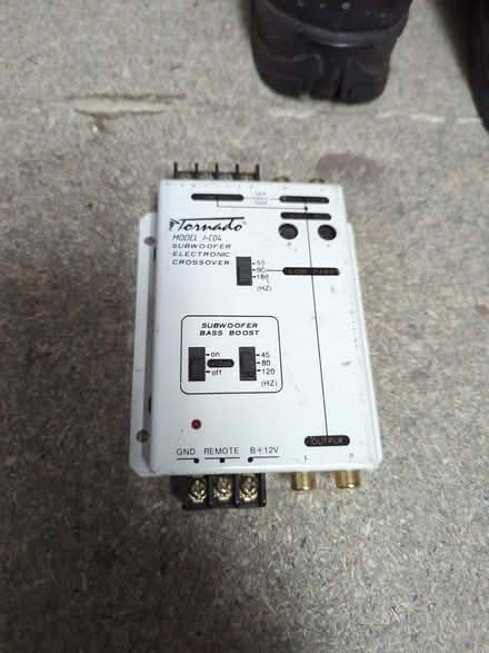 Photo of free Tornado crossover for car subwoofer (Heaton Chapel SK4) #1