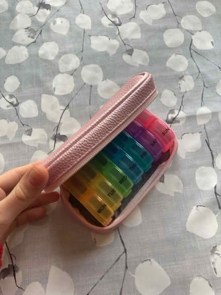 Photo of free Pink pill organiser (Radlett WD7) #1