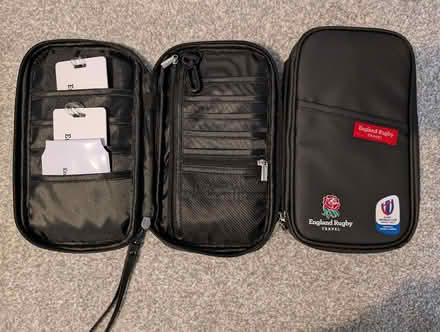 Photo of free 2 x Passport / travel documents holder, luggage tags (Woking GU22) #1