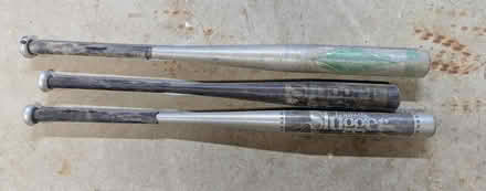 Photo of free 3 aluminum baseball bats (West Groton) #1