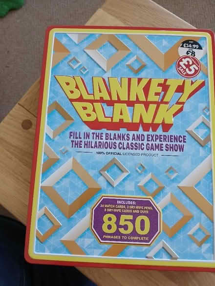Photo of free Blankety Blank game (Parkwood Rainham ME8) #1