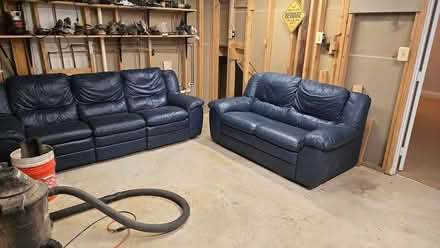Photo of free Two Natuzzi Leather Sofas (Rockville near Shady Grove Hos) #1