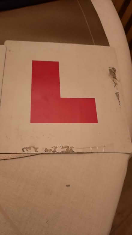 Photo of free 2 Learner plates (Rose Hill OX4) #2